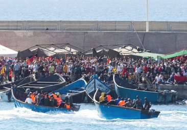 La inmigración en Canarias ha crecido un 13.000% en diez años