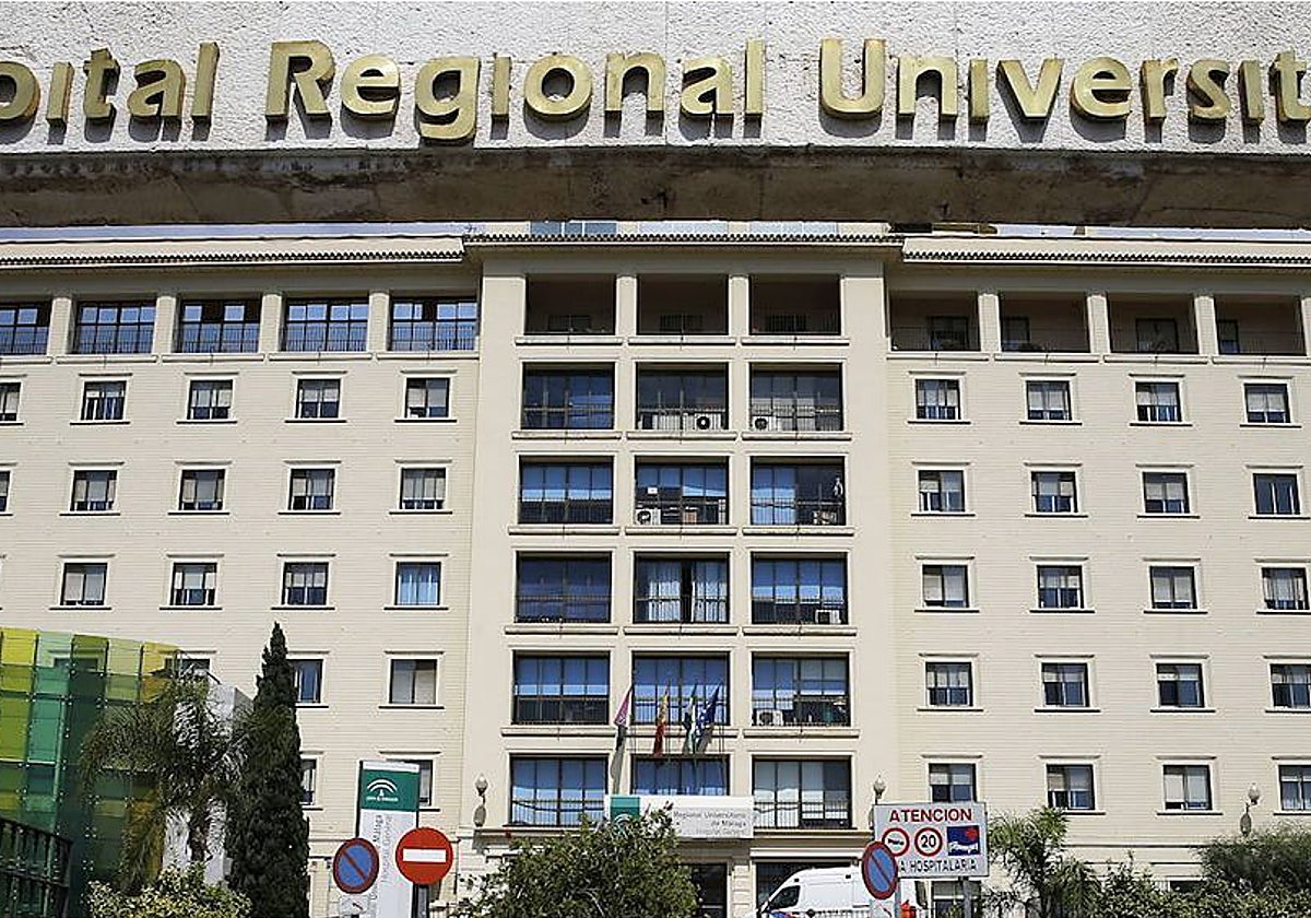 Hospital Regional Universitario de Málaga, donde falleció la mujer atropellada en Fuengirola