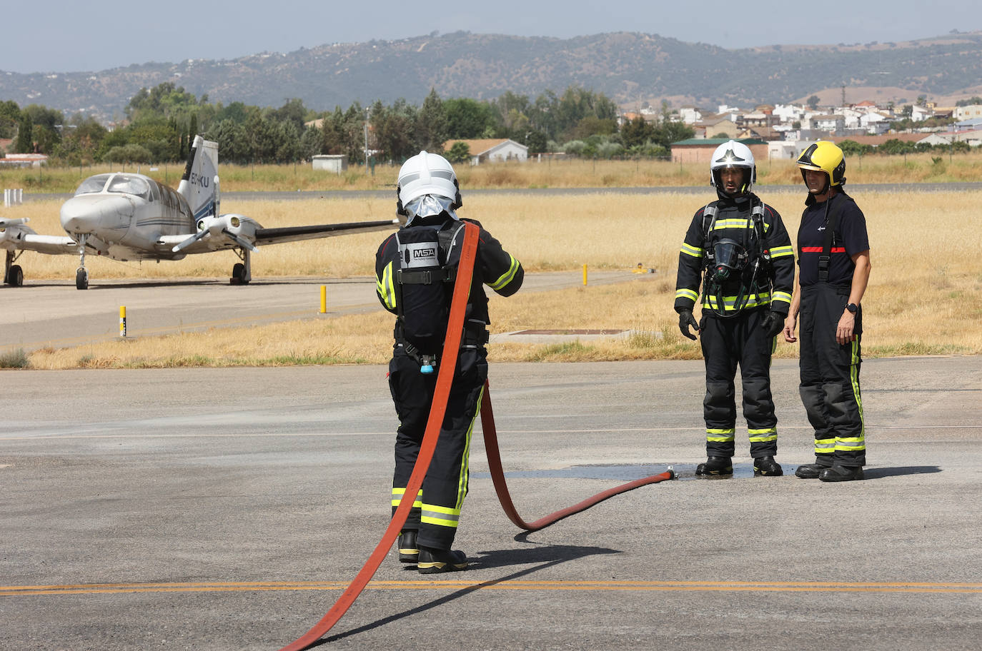 Fotos: el día a día del funcionamiento del aeropuerto de Córdoba