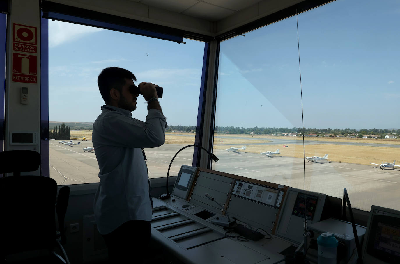 Fotos: el día a día del funcionamiento del aeropuerto de Córdoba