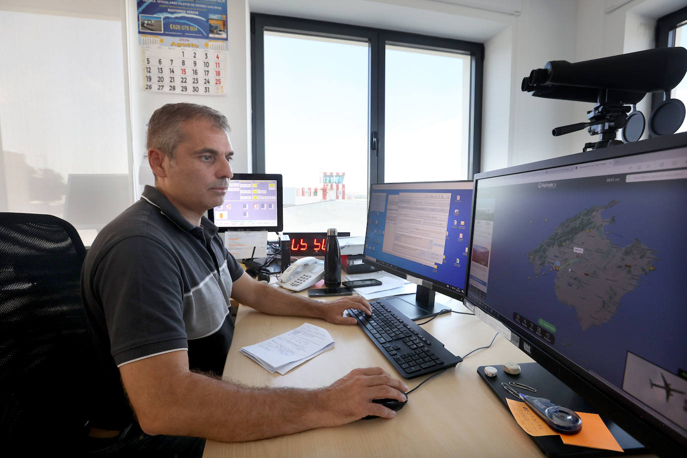 Fotos: el día a día del funcionamiento del aeropuerto de Córdoba