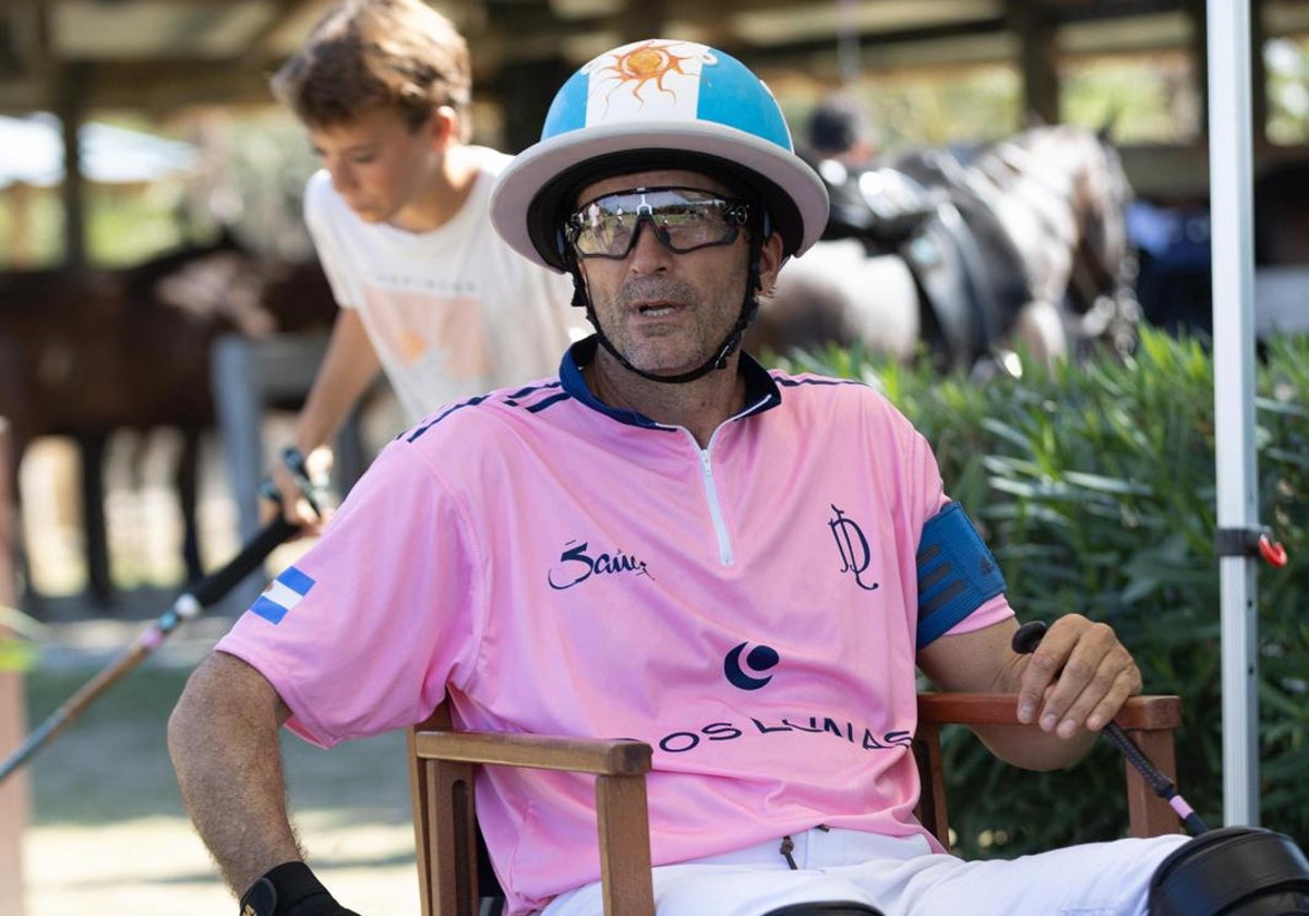 Adolfo Cambiaso en el Ayala Polo Club de Sotogrande