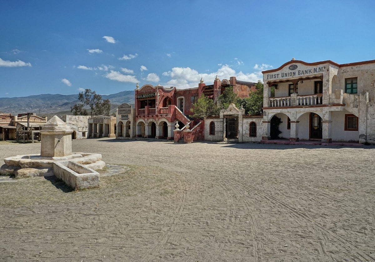 Típico escenario de película del oeste en Almería