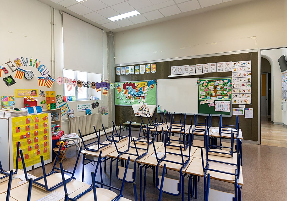 Imagen de archivo de un colegio