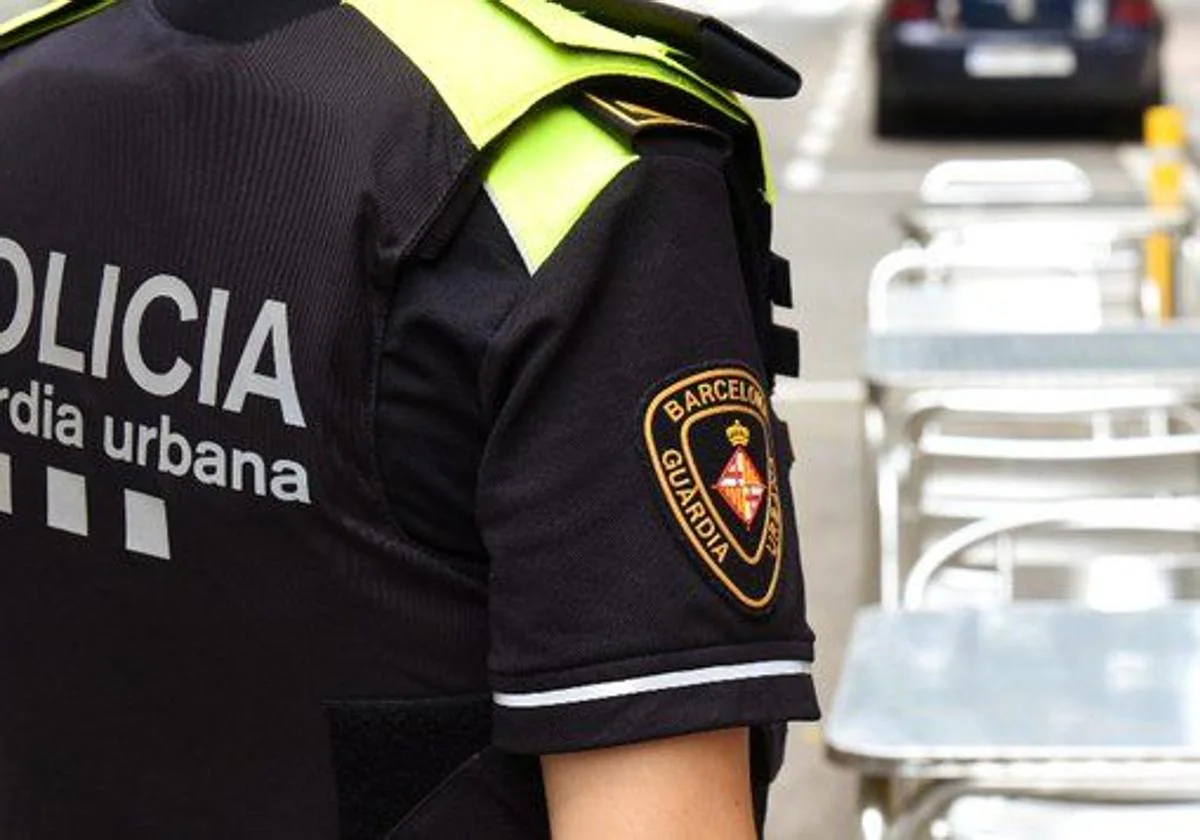 Imagen de un agente de la Guardia Urbana de Barcelona