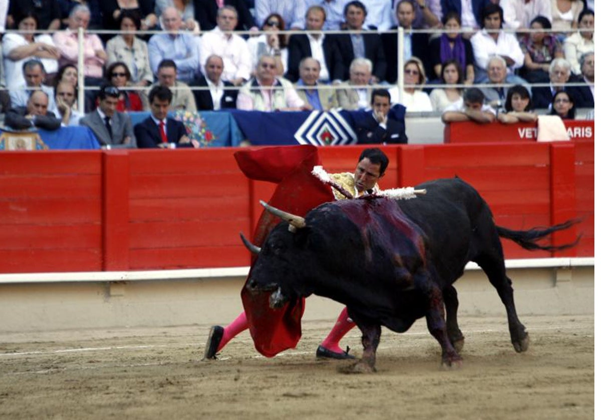 César Roncón, el 23 de septiembre de 2017 en la Monumental de Barcelona