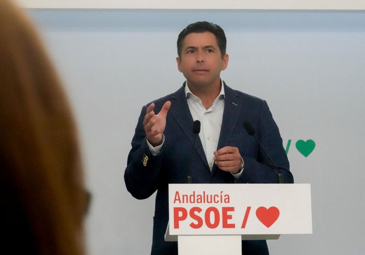 El coordinador socialista de Presidencia, Rafael Márquez