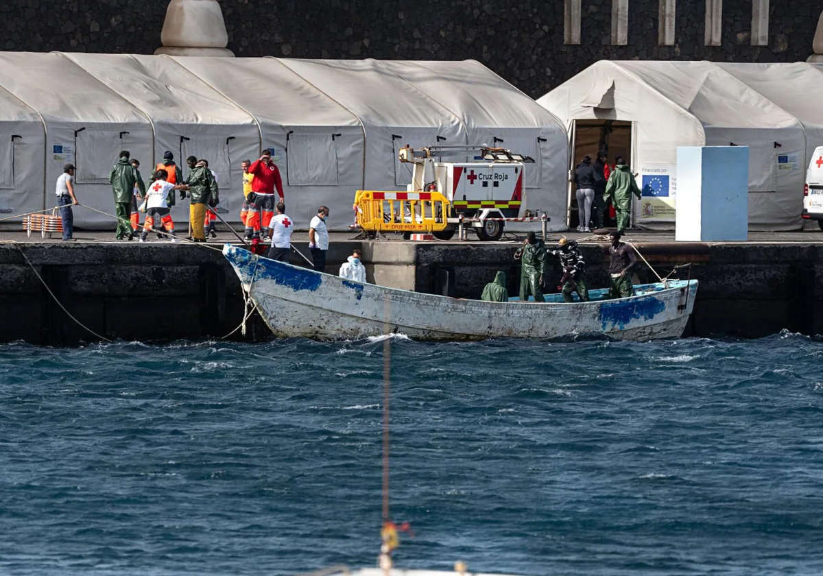 Llegada de menores inmigrantes a Ceuta