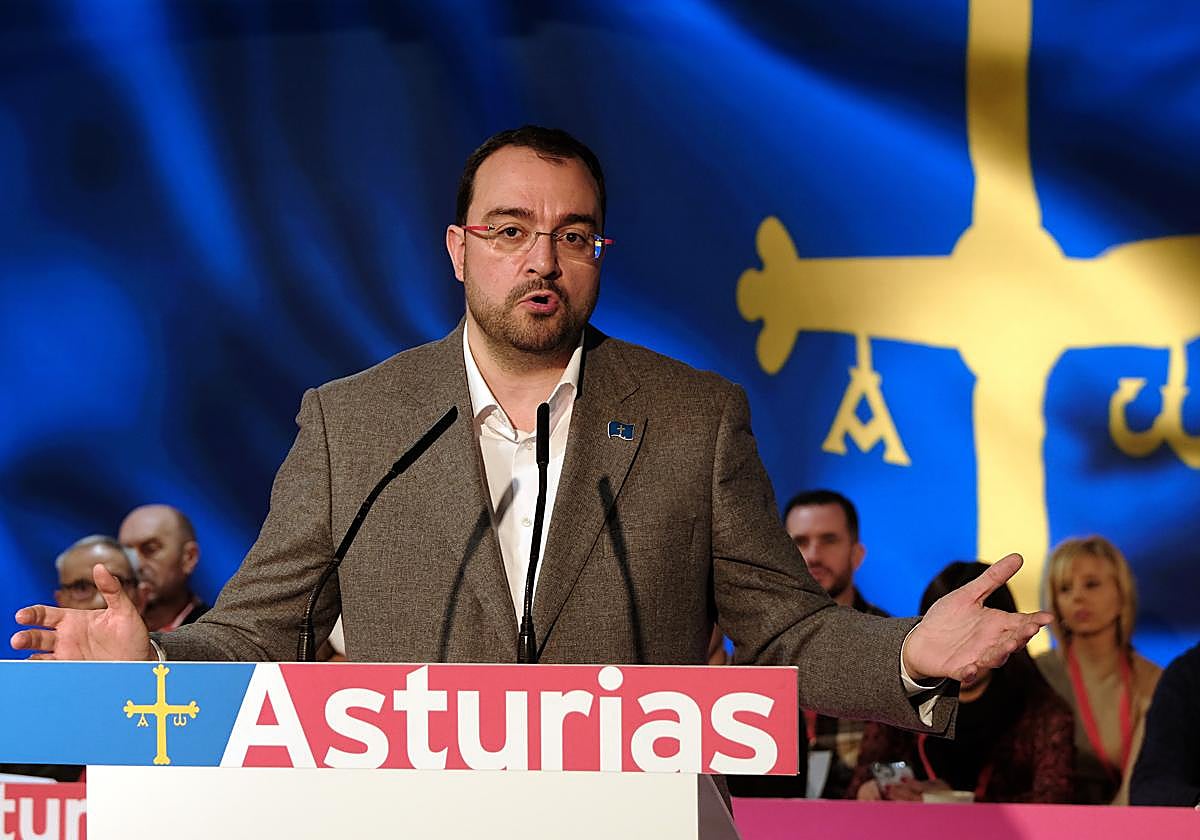 El presidente del Principado de Asturias, Adrián Barbón.