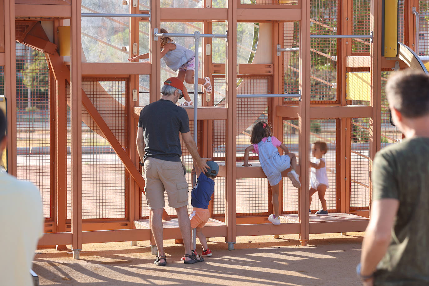 El flamenco tobogán que hace las delicias de los más pequeños en Córdoba