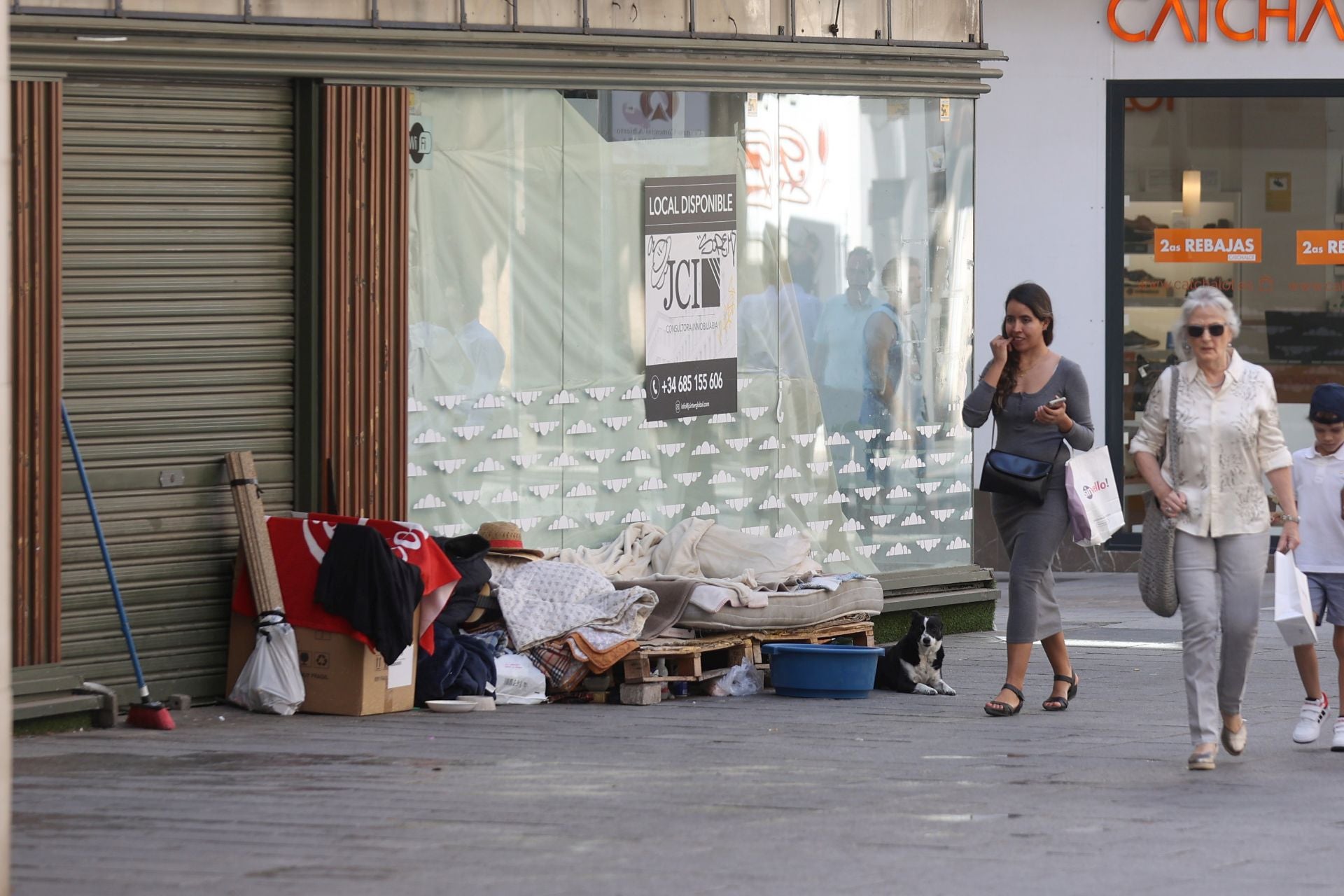 Fotos: los asentamientos de personas sin techo en el Centro de Córdoba