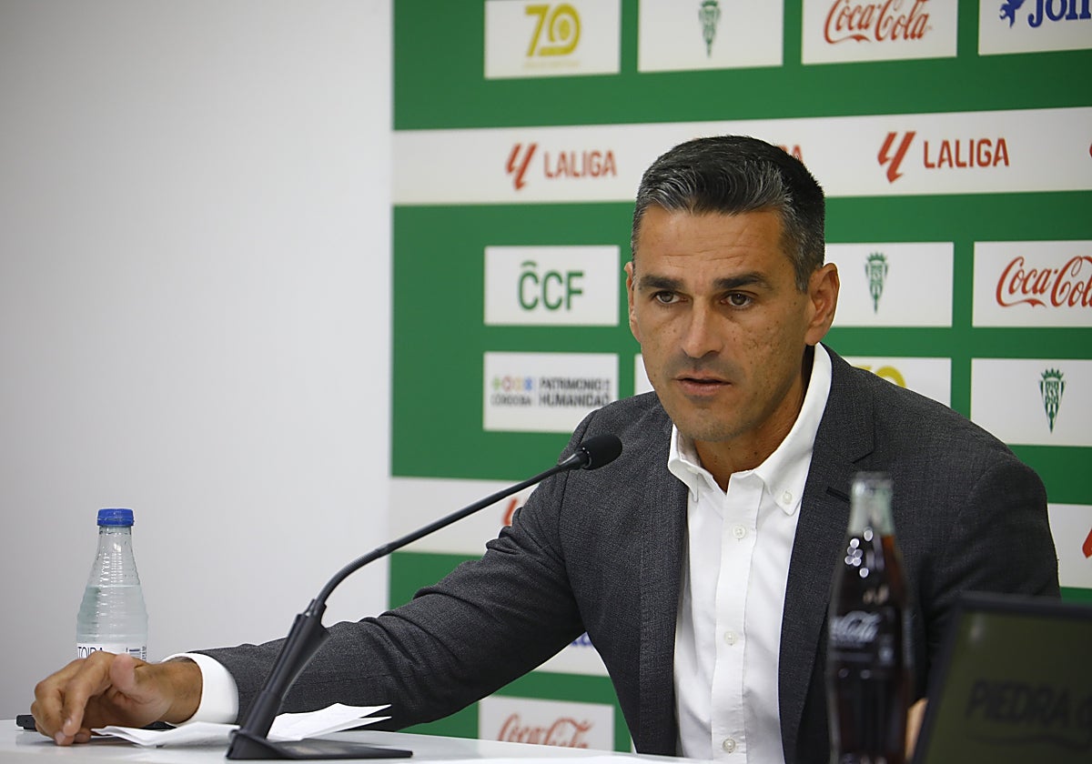 El director deportivo del Córdoba, Juan Gutiérrez 'Juanito'