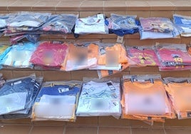 Dos investigados por intentar vender 94 camisetas de fútbol en la próxima Feria de Albacete