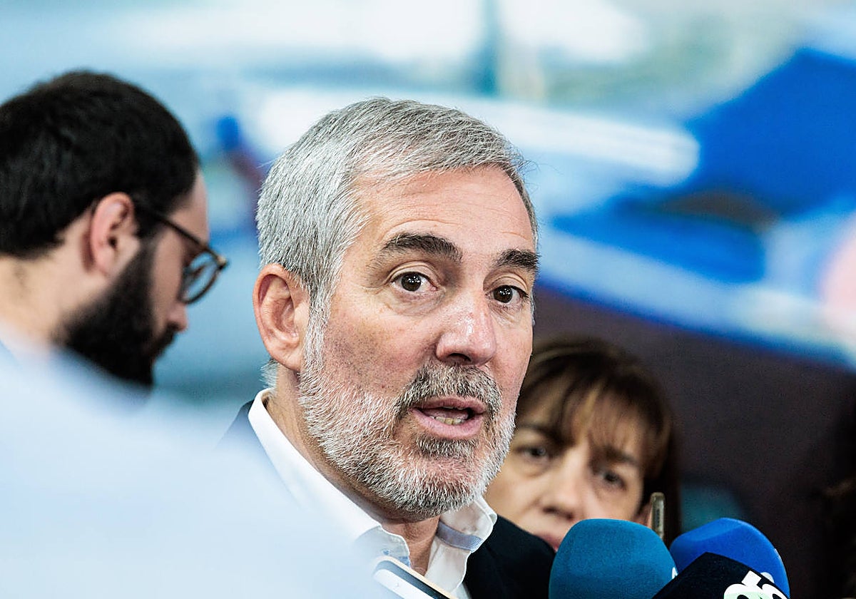 El presidente de Canarias, Fernando Clavijo