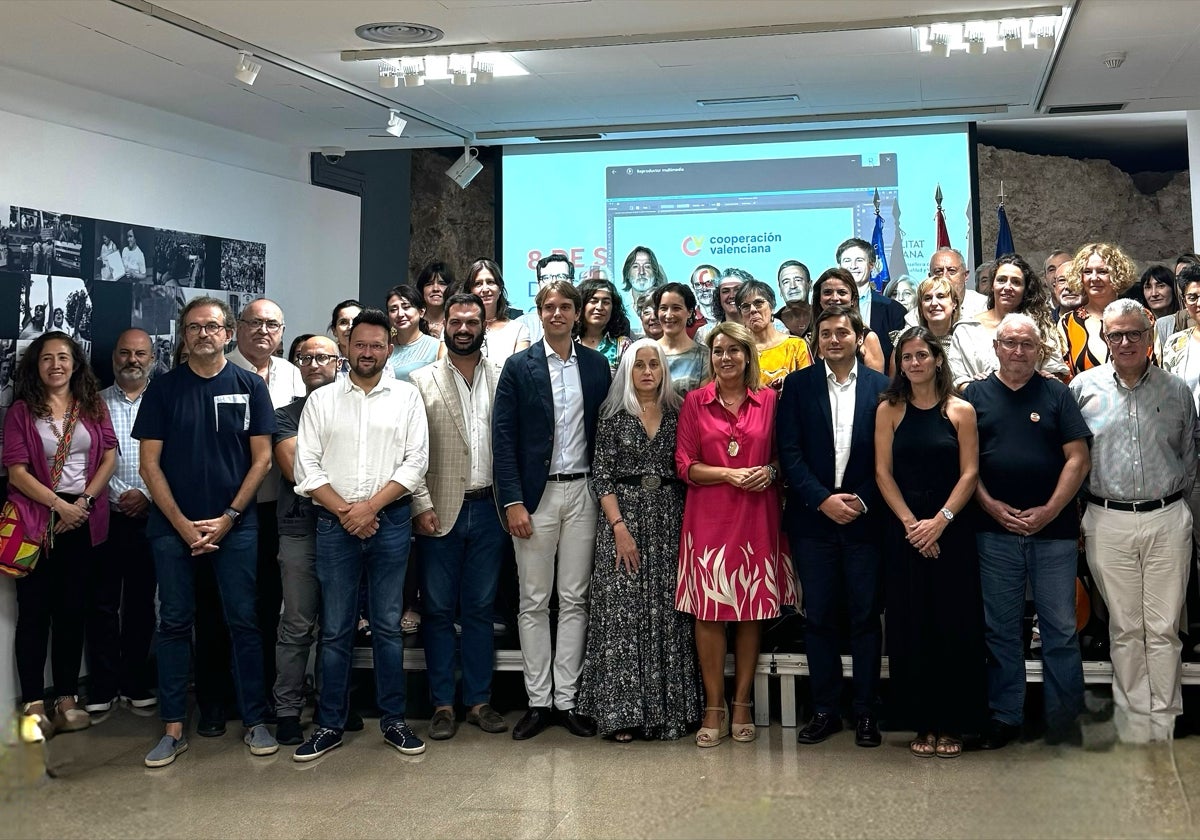 La vicepresidenta de la Generalitat Valenciana, Susana Camarero, en el Día Internacional del Cooperante