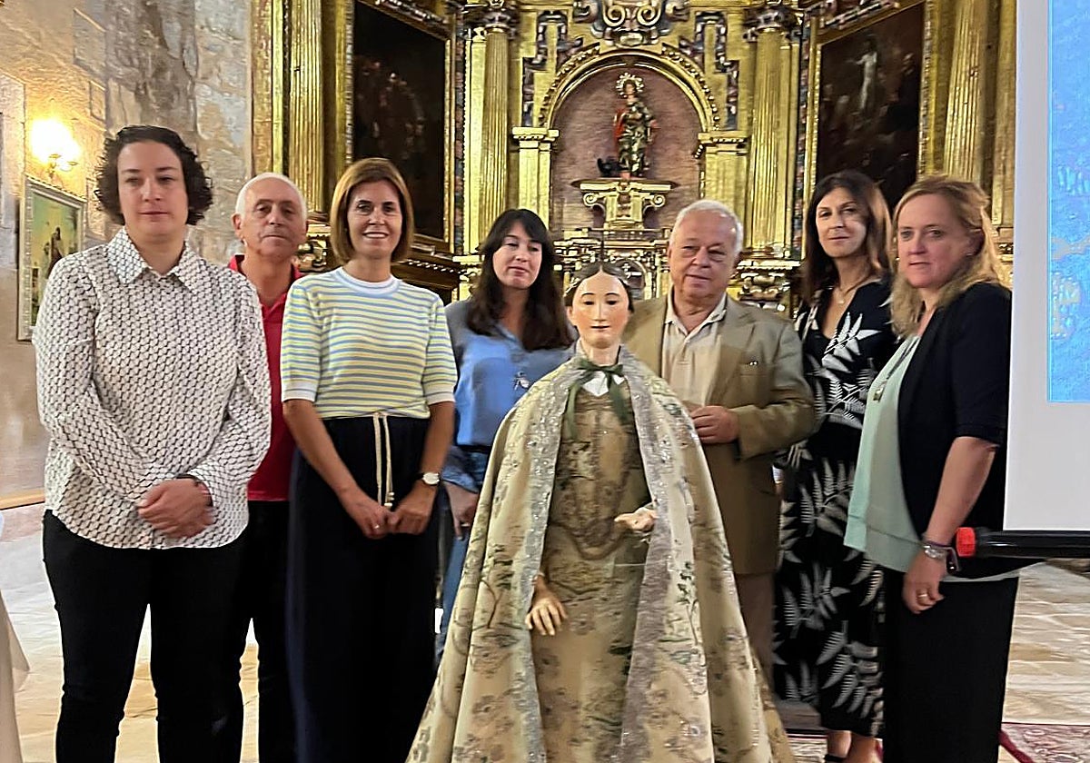 Presentación de la restauración de la pieza