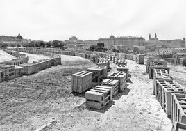 El templo egipcio que estuvo a punto de ir a Almería o Elche y para el que se estudió una funda de plástico