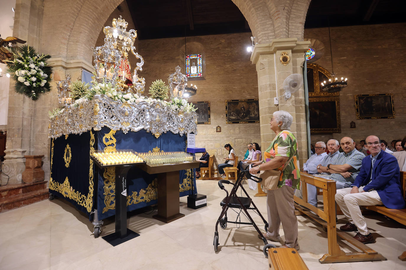 La solemne misa por el día de la Virgen de la Fuensanta, en imágenes