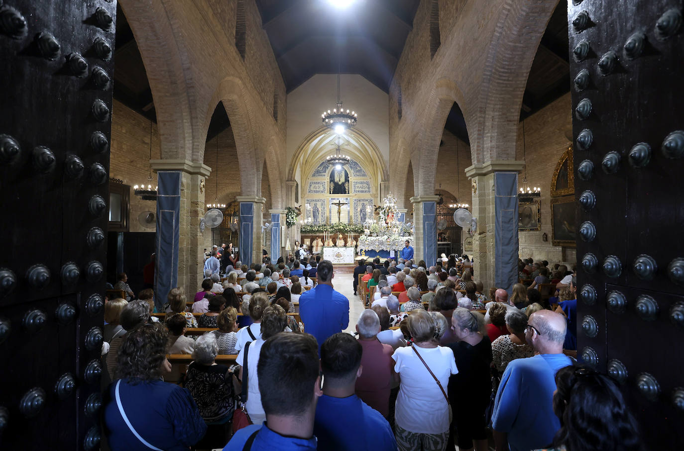La solemne misa por el día de la Virgen de la Fuensanta, en imágenes