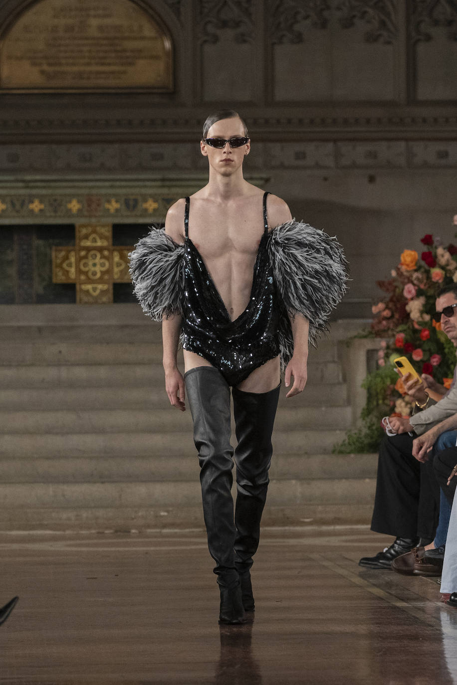 En imágenes, Palomo Spain sube al séptimo cielo en Nueva York con su nueva colección