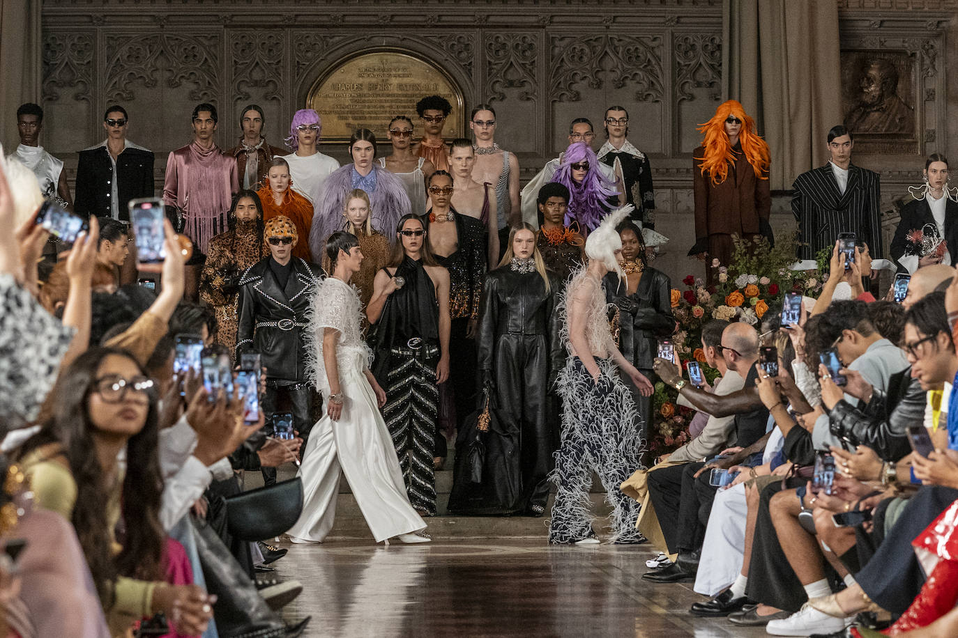 En imágenes, Palomo Spain sube al séptimo cielo en Nueva York con su nueva colección