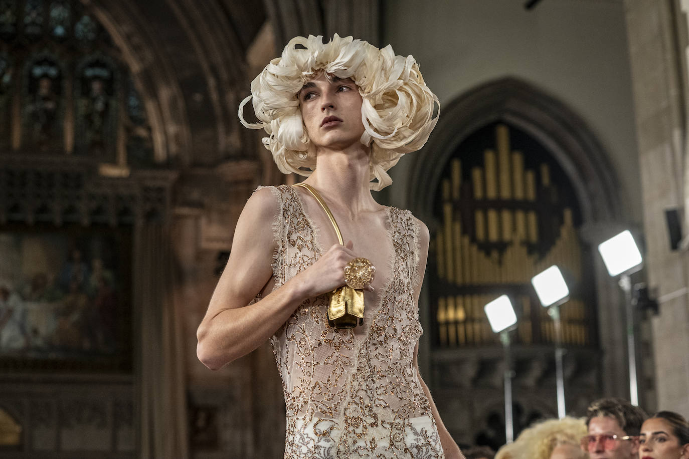 En imágenes, Palomo Spain sube al séptimo cielo en Nueva York con su nueva colección