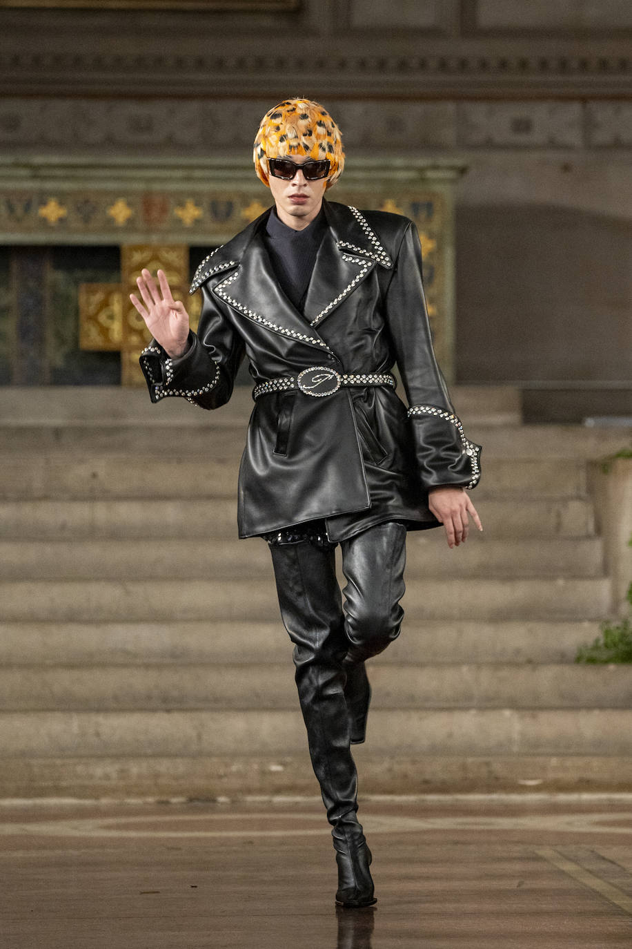 En imágenes, Palomo Spain sube al séptimo cielo en Nueva York con su nueva colección