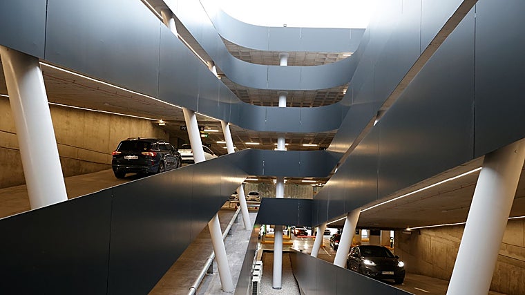 Imagen del nuevo parking del Roig Arena