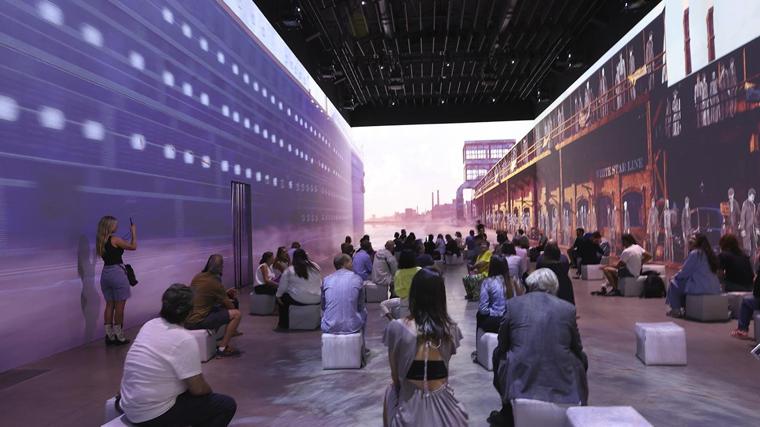 Exposición 'La Leyenda del Titanic', en Matadero