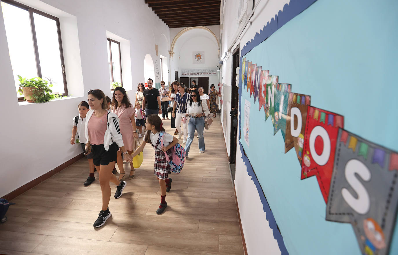 La vuelta al cole en Córdoba, en imágenes