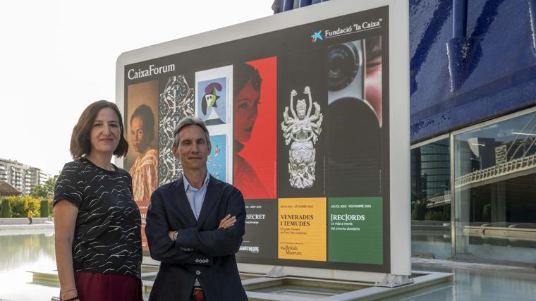 Imagen de la presentación de las nuevas exposiciones de CaixaForum Valencia