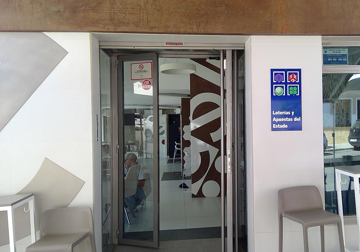 Despacho receptor de Hornachuelos donde ha caído el segundo premio