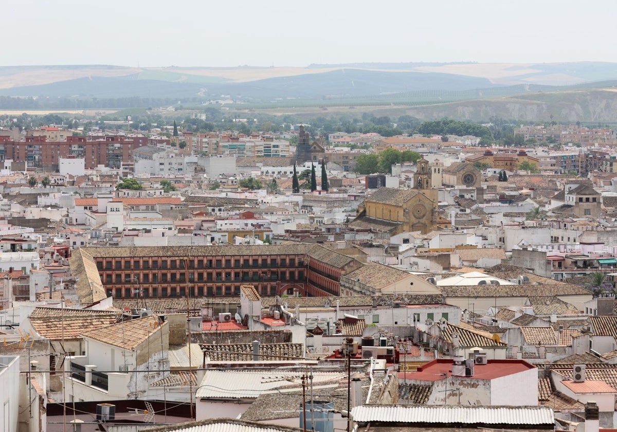 Barrios de la Ajerquía, con la Corredera, San Pedro y Santiago