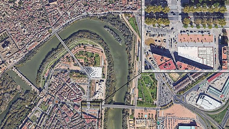 Plan detalle del lugar en el que se construirá este alojamiento