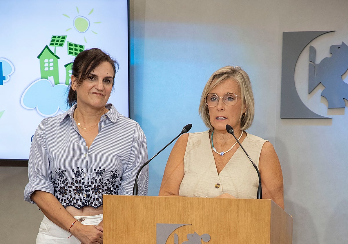 Tatiana Pozo en la presentación de la resolución de la Convocatoria de Subvenciones 2024