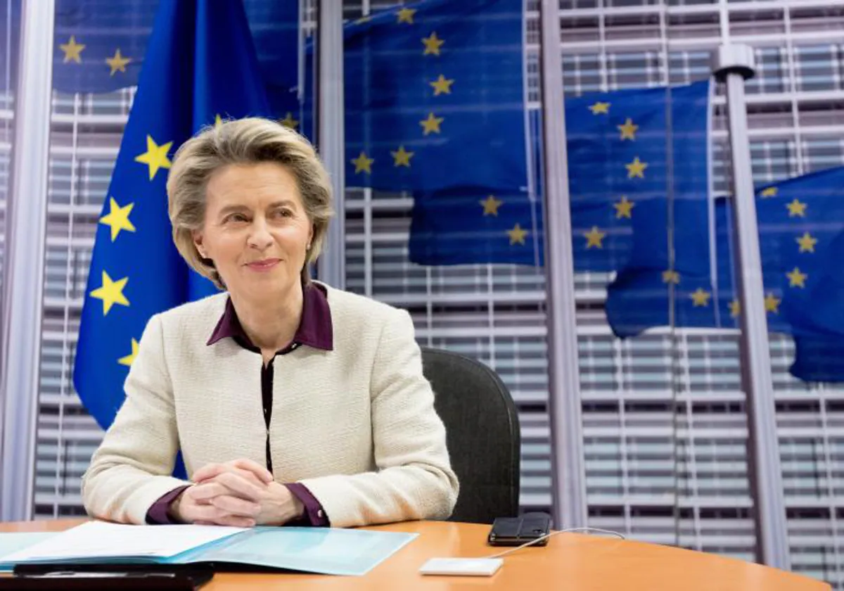 La presidenta de la Comisión Europea, Úrsula Von Der Leyen