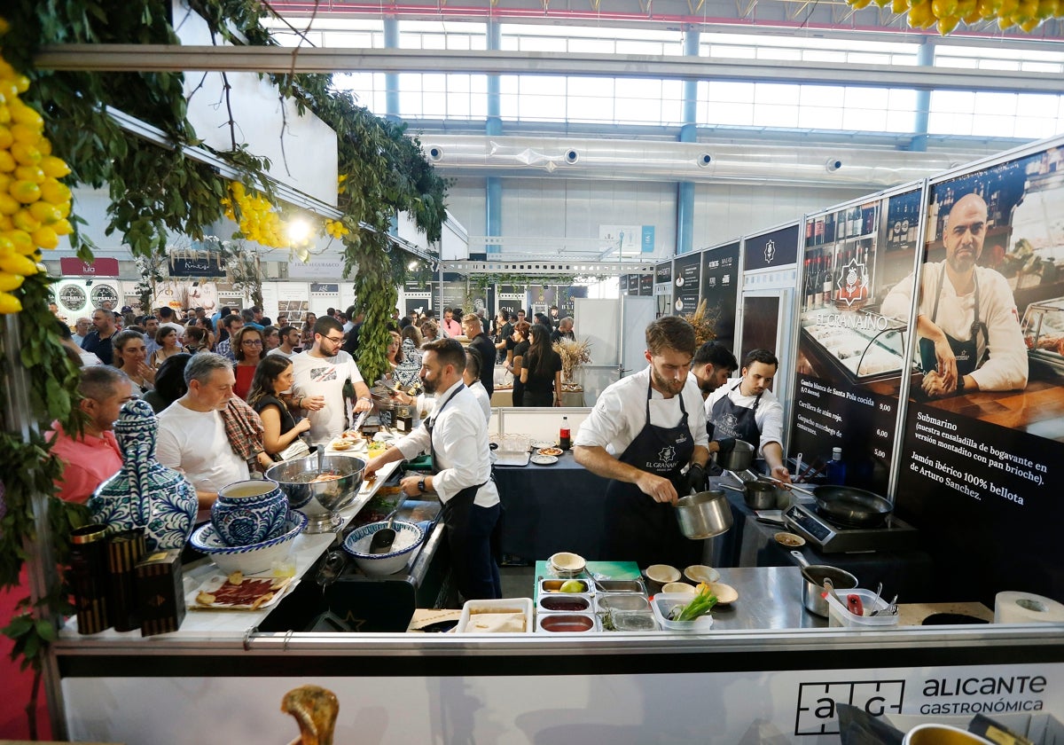 Imagen de archivo de la feria Alicante Gastronómica