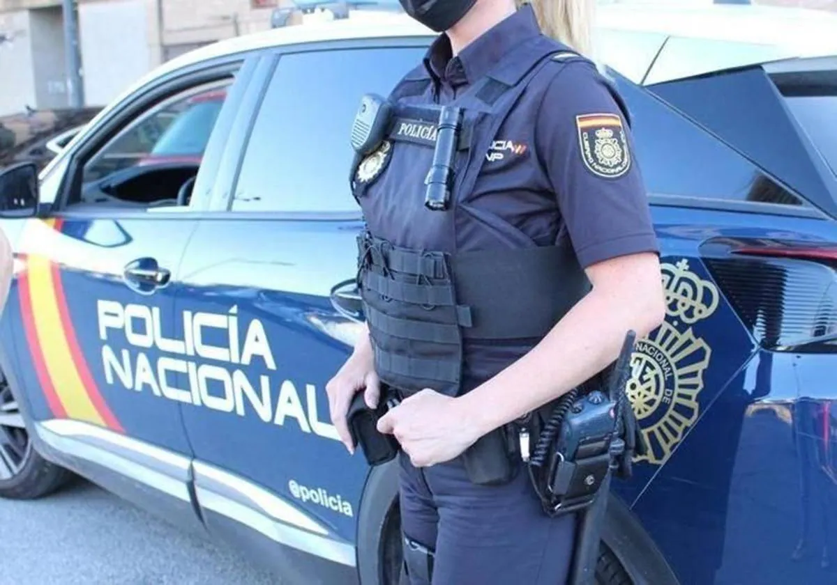 Una agente de la Policía Nacional, en una imagen de archivo