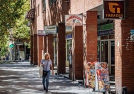 Una calle de Madrid