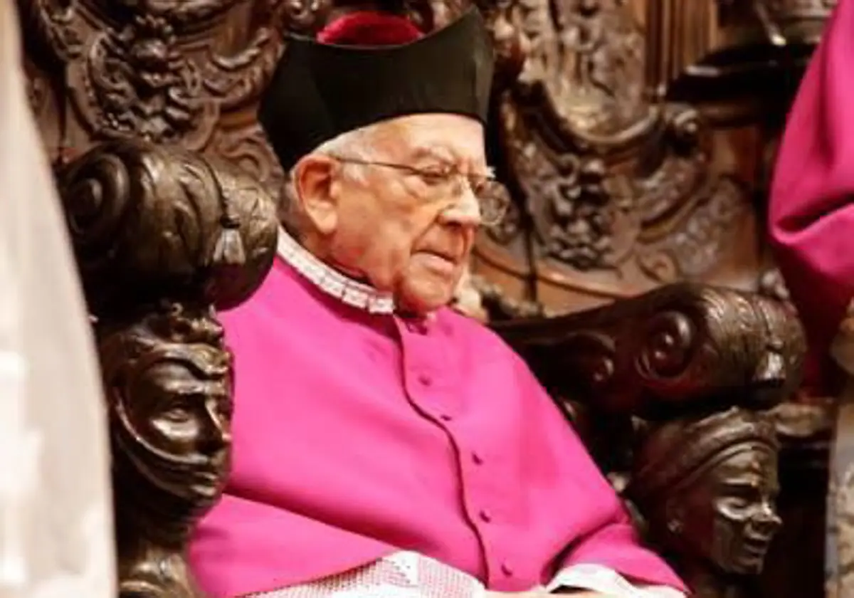 Pedro Crespo, en el coro de la Catedral de Córdoba