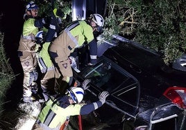 Hallan muerto junto a un coche accidentado a un hombre  desaparecido en Burgos desde el lunes