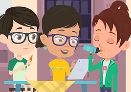 Un colegio gallego pone a prueba el primero de 8 cortos contra el bullying creados por alumnos y profesores de Europa