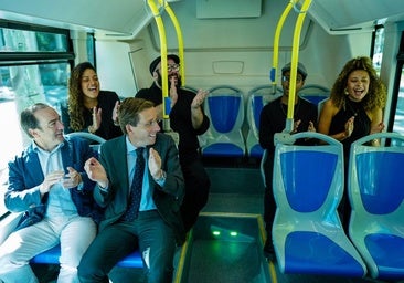 Almeida exhibirá el autobús sin conductor de la EMT entre Colón y Cibeles por el día sin coches