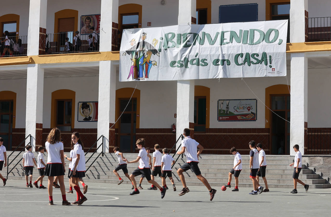 La vuelta a clase en Secundaria, Bachillerato y FP en Córdoba, en imágenes