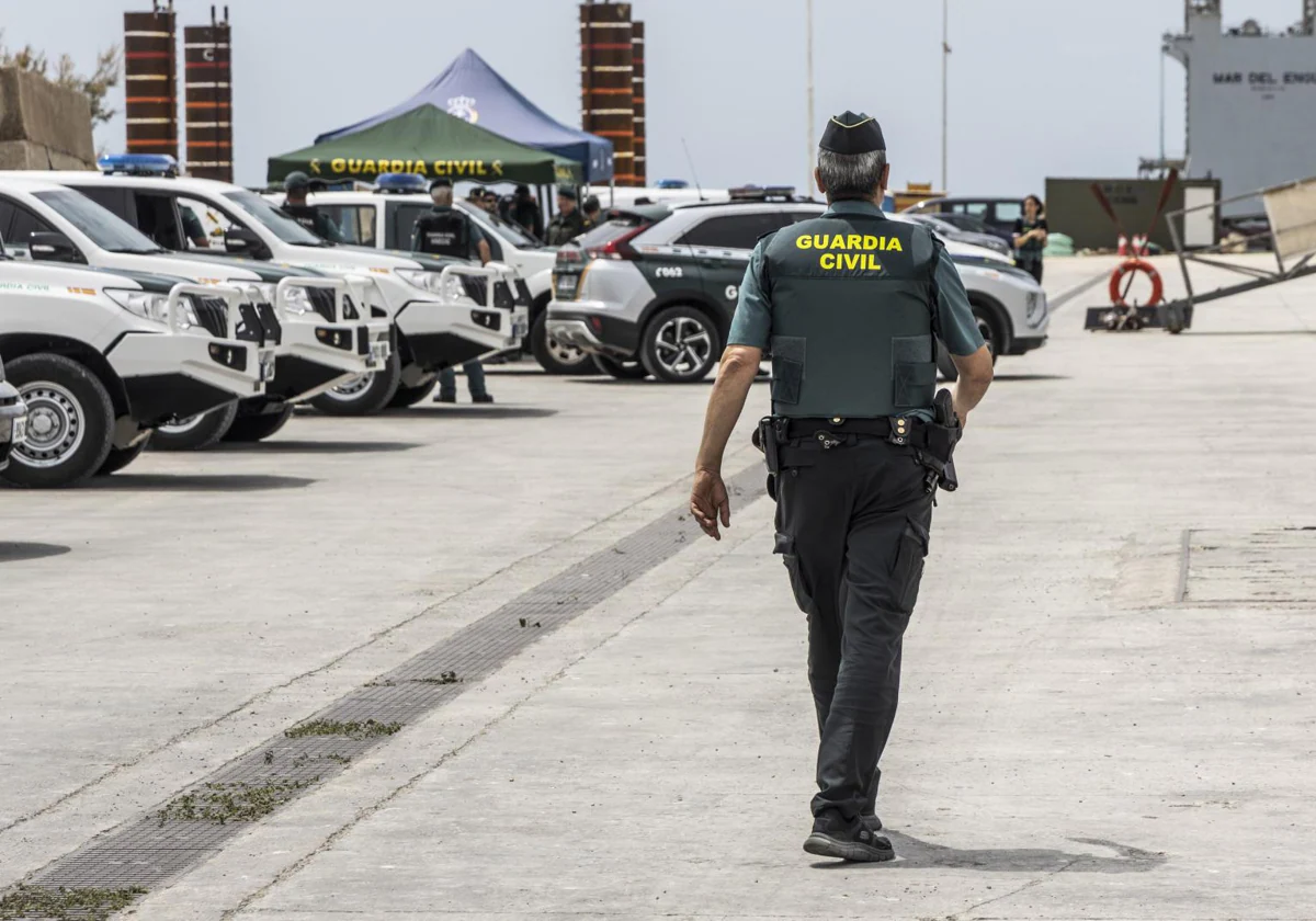 Imagen de archivo de un guardia civil