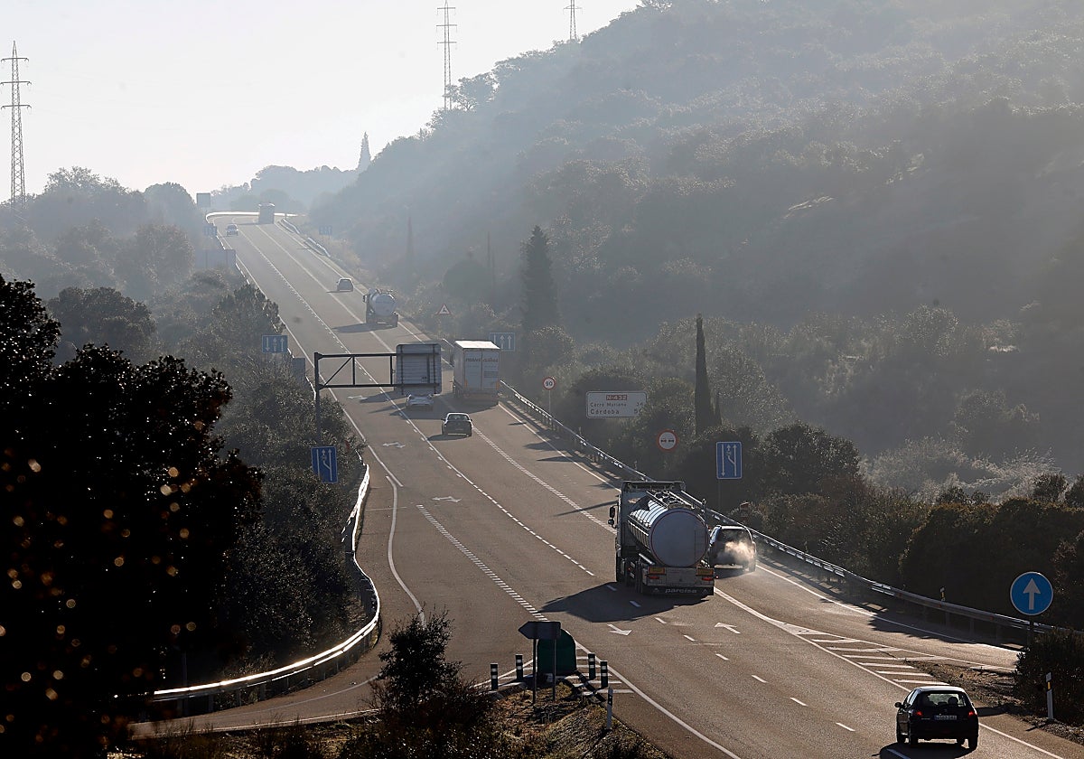 Vehículos en la N-432