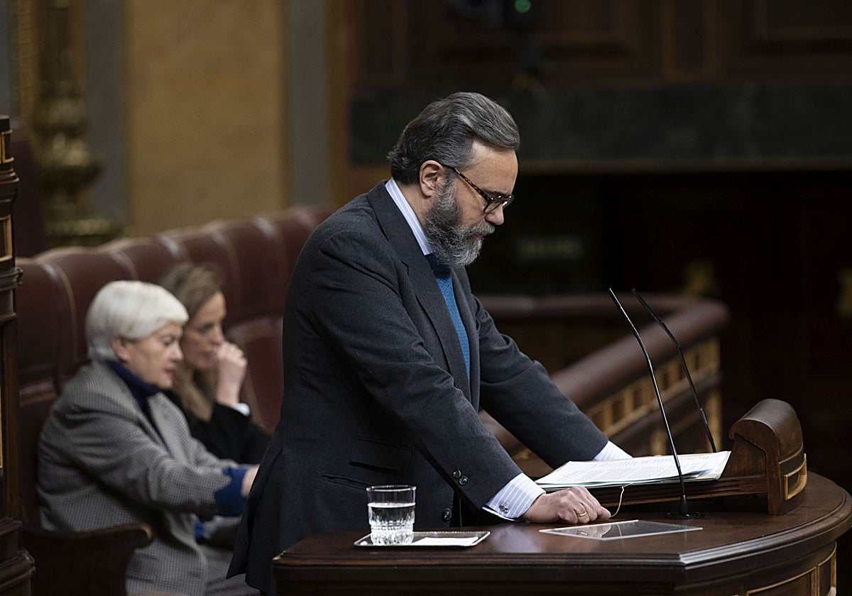 El diputado de Vox José María Sánchez García