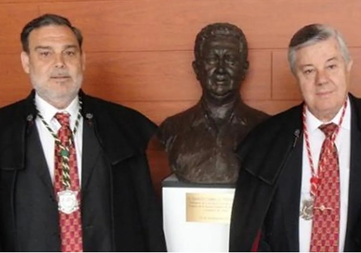 Manuel Conde, a la izquierda, y Carlos Viana, en una fotografía de archivo