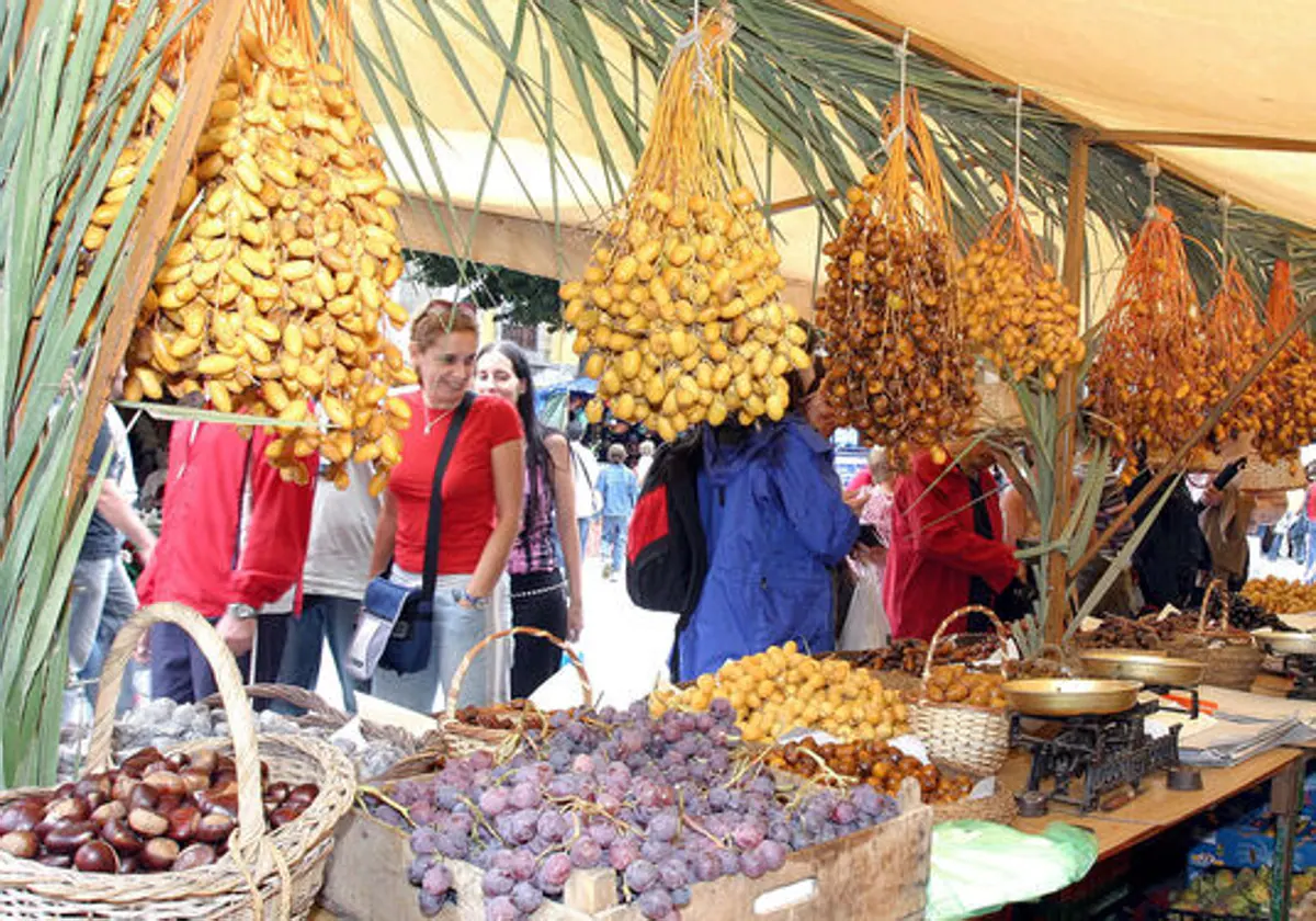 Mercado de alimentos de la época romana en 'Specula'