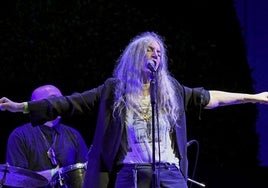 Patti Smith vuelve a reencontrarse con Granada y con el legado de Lorca, uno de sus ídolos de siempre